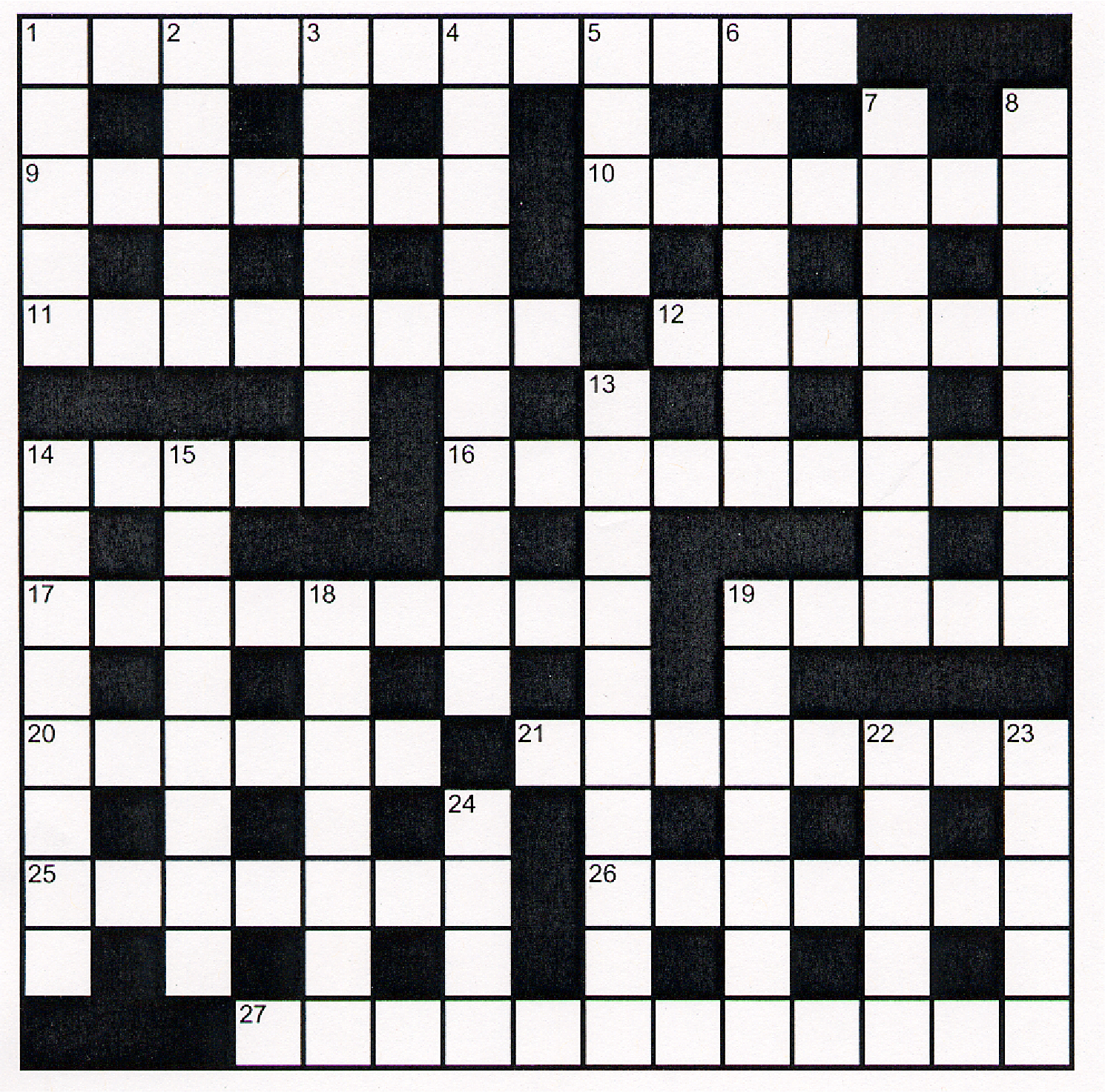 Crossword
