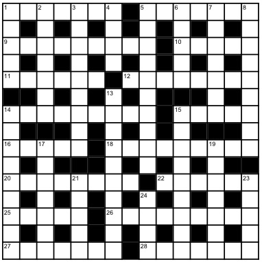 Anglo-American Crossword No. 107